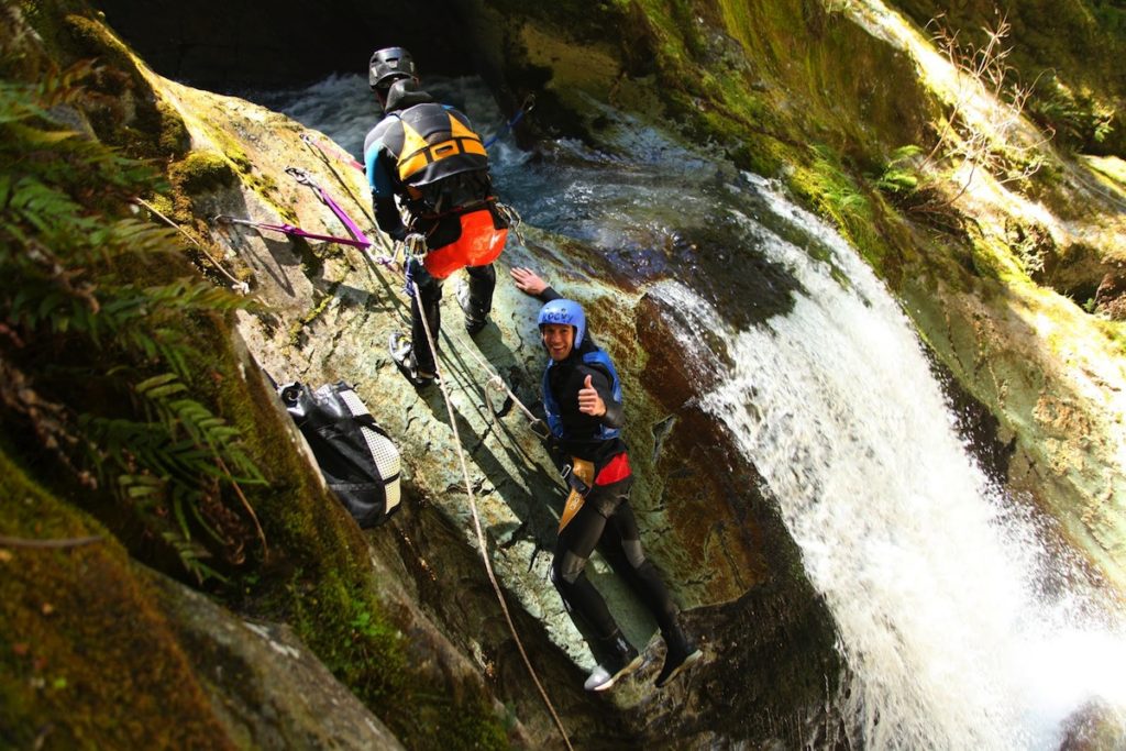 canyoning in queenstown