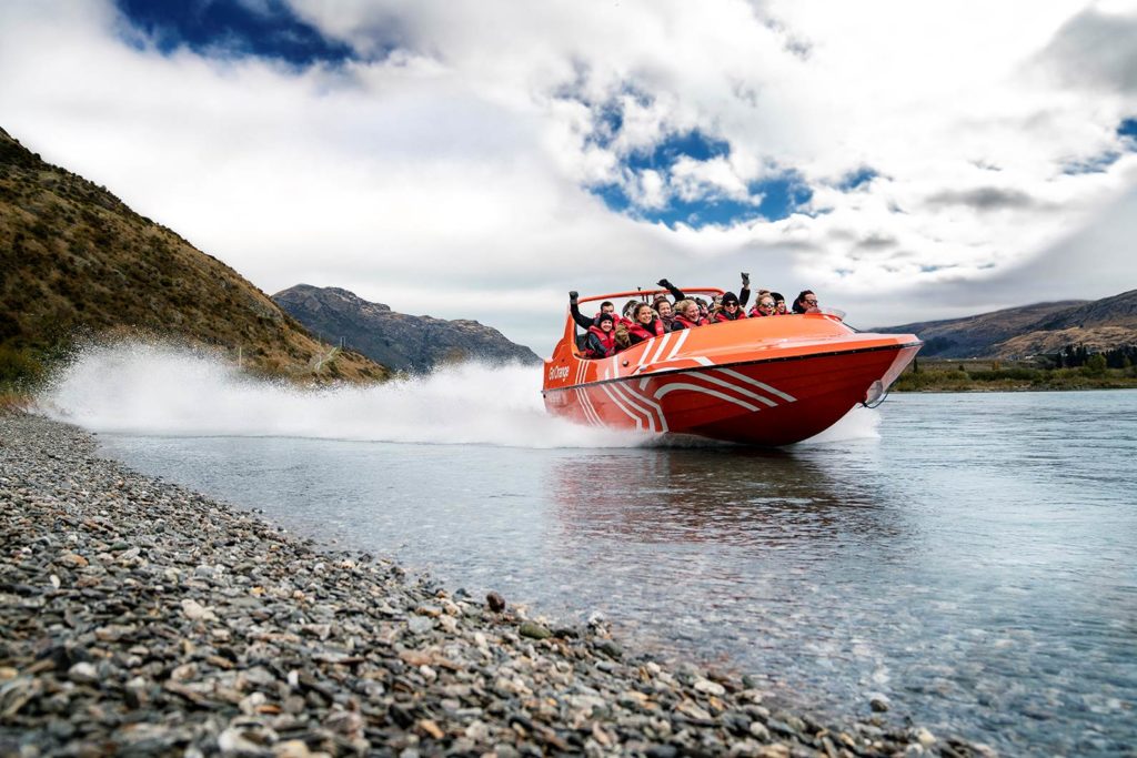 extreme jet boating queenstown new zealand