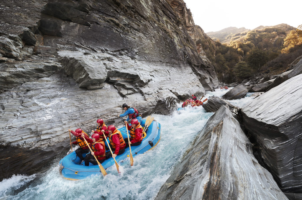 white water rafting new zealand